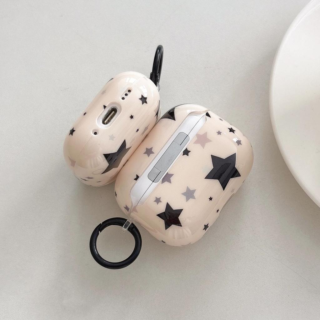 Bunte Sterne Für iPhone Kopfhörerhülle Für Apple Airpods 4 Kabellose Bluetooth Kopfhörerhülle Für Airpod Pro 3 Kopfhörerhülle