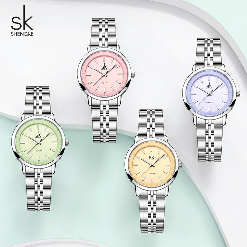 Watch Women'S Stainless Steel Case Niche Light Luxury Watch Women'S Watch Waterproof Women'S Watch 0218