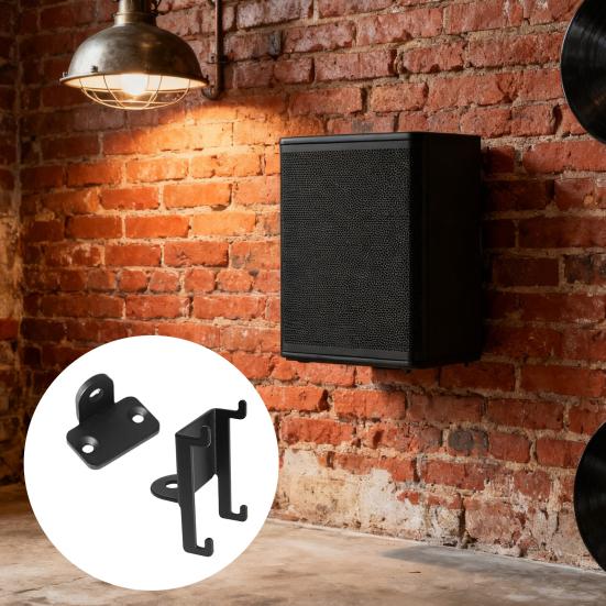 Wall Mount Bracket for Bose Virtually Invisible 300 Metal Bracket for Wireless Surround Sound Secure Quick Setup Monitor Holder