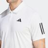 Adidas Logo Half-Button Quick-Dry Short-Sleeve Polo Shirt Men Tops White IS2295