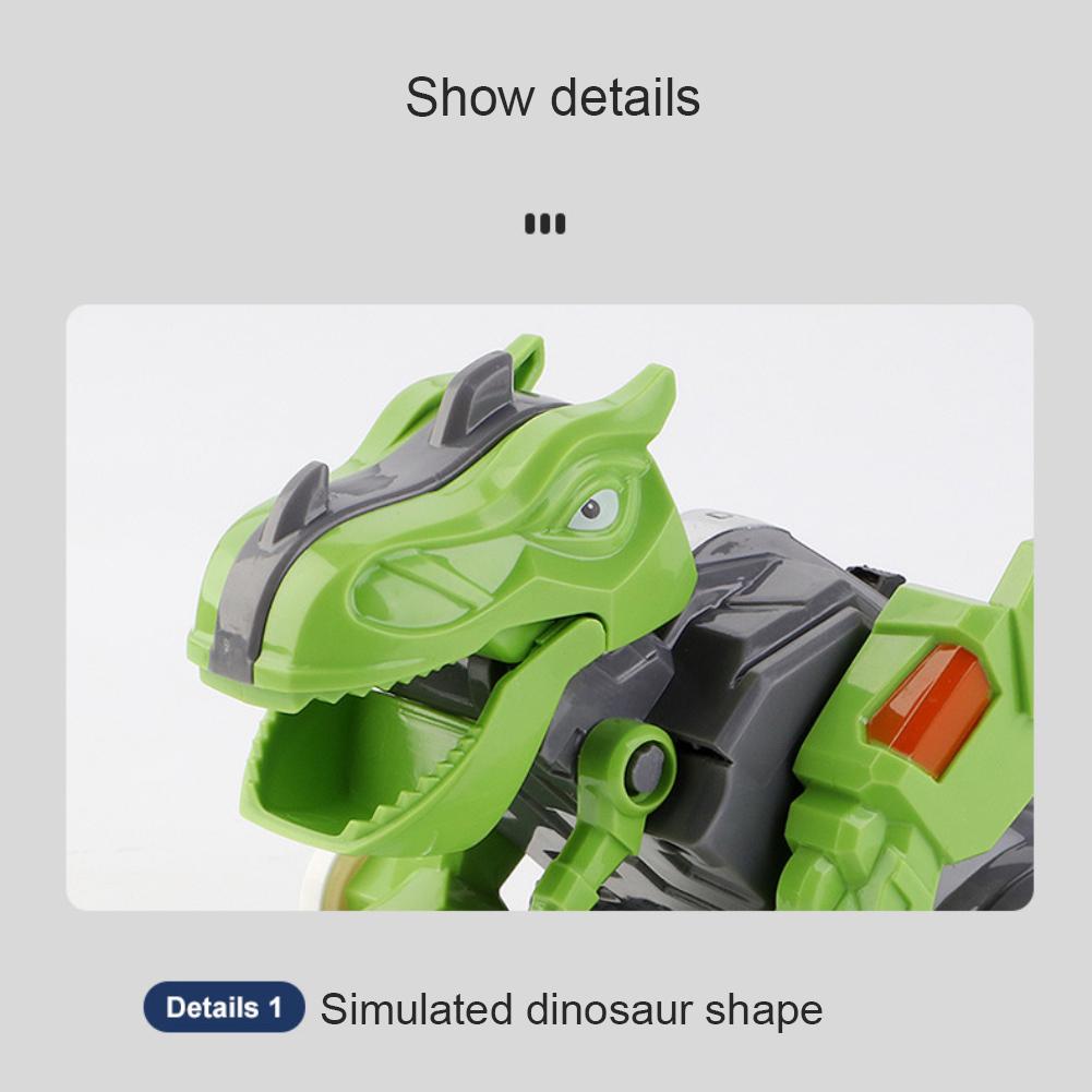 Monster Truck Diecas Vehicle Transformation Car Toys For Boys Dinosaur Deformation Plastic Action Figures Robot Kid Gift