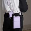Vintage PU Leather Bag Crossbody Phone Shoulder Bag Leisure Bag with Pouch  Unisex