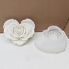 Artisanal Silicone Rose Candle Mold Delicate Silicone Rose Mold for Crafting Unique Candle for Weddings and Parties