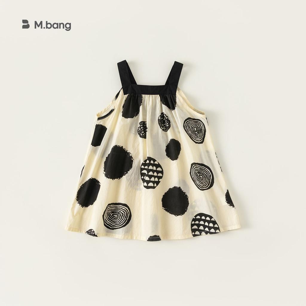Girl Summer Dress With Cotton Fabric And Dot Pattern For Ages 3 To 8