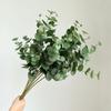 Realistic Artificial Eucalyptus Leaves Real Touch Green Stems High Quality Eucalyptus for Home Wedding Floral Arrangement