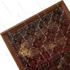 Solid Wood Jewelry Box with Three Gold and Hardware Display Design, Light Luxury High-End Jewelry Storage Box for Engagement