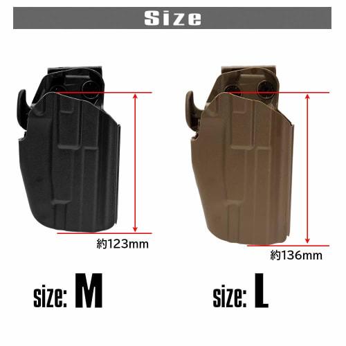 LayLax GARUDA Multi-Fit Compact Holster BK M Survival-Spielzubehör