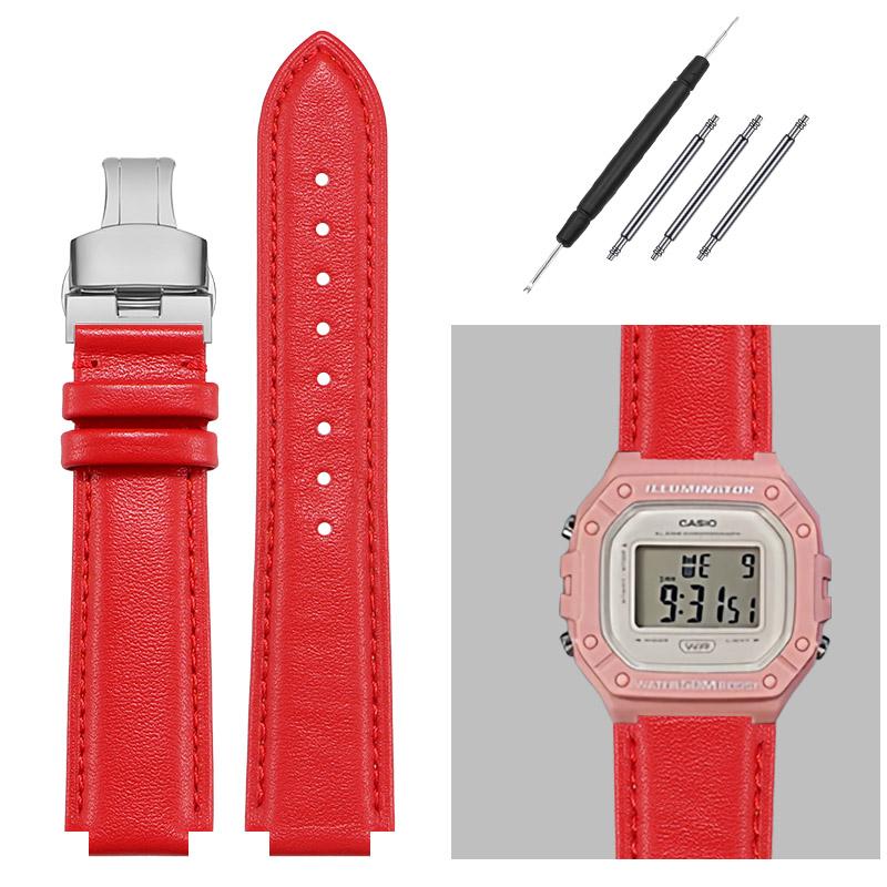 16MM genuine leather watchband for G-Shock Casio DW5600/GW-B5600/G-5600/GW-M5610 Replace wristbands Convex watch strap