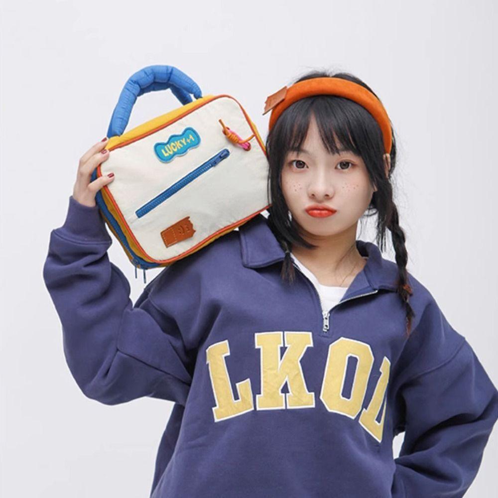 Large Capacity Makeup Pouch Bag Korean Style Travel Wash Bag Outdoor