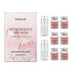 Ensemble de sérum anti-âge à infusion par micro-aiguilles (5ml*6 + 2 Rouleaux)  Sérum Roller à la Niacinamide, au Collagène et à l'Acide Hyaluronique, Anti-Âge Profond et Éclaircissant pour Sm