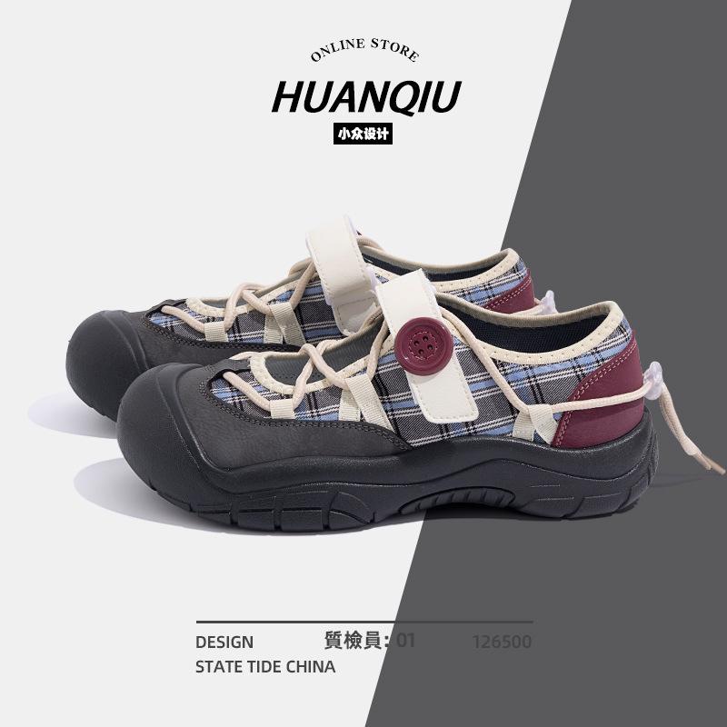 Global ZHQ5365 Velcro dad shoes women's summer Internet celebrity ugly cute shoes niche design casual sports women's shoes