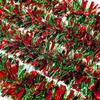 1/3/5Pcs 2M Christmas Strip Ribbon Red Green Tinsel Garland Xmas Tree Hanging Ornaments Home Decoration New Year Party Supplies