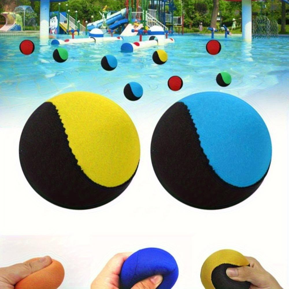 4 /1pc Durable Water - Floating Balls, Elastic Beach Balls -soft and Elastic, for Swimming Pools, Beaches and Outdoor Activities
