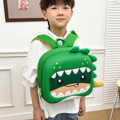 School Bag Hard Shell Cartoon Small Dinosaur Eggshell Children's Bag Small and Medium Class Light Versatile Backpack