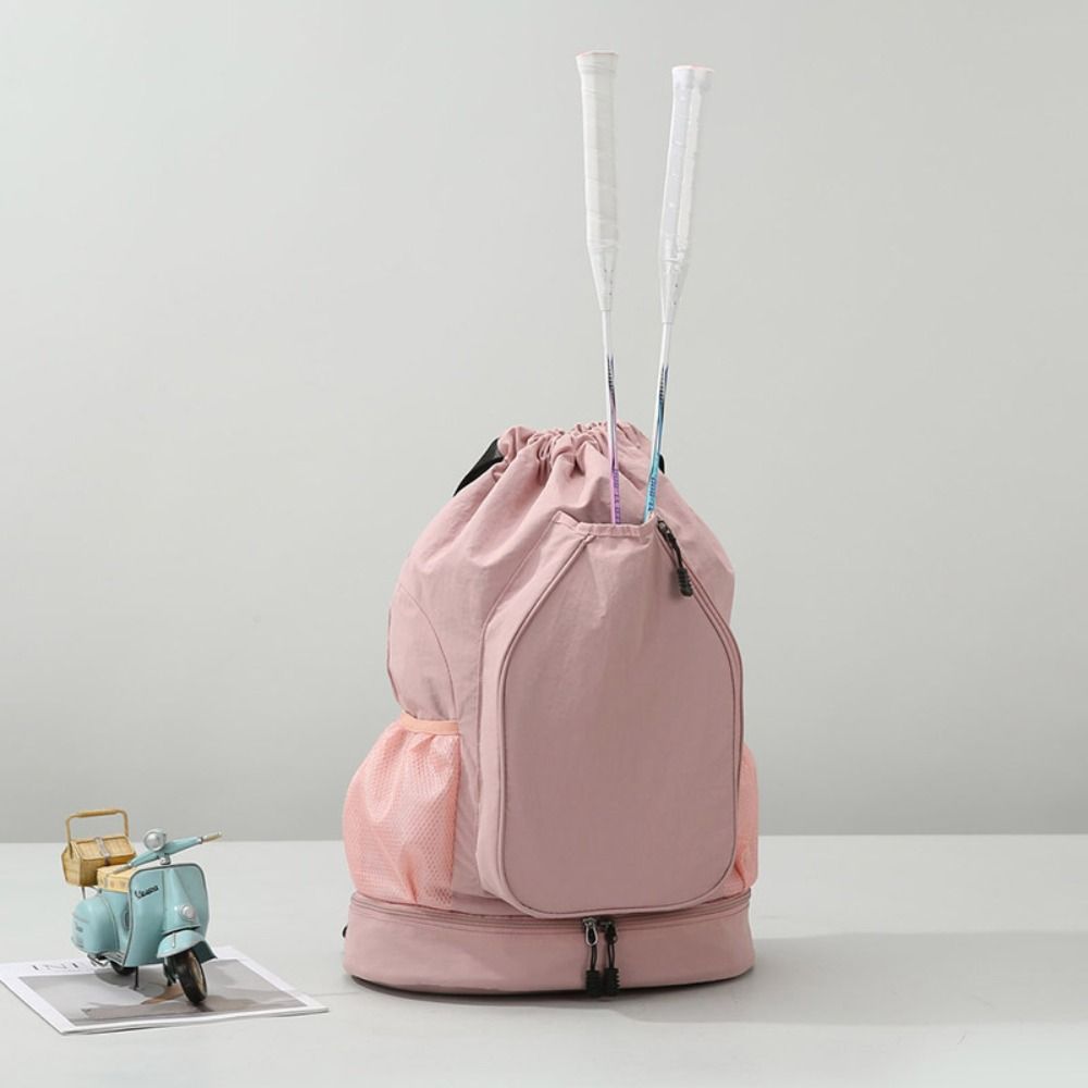 Large Capacity Tennis Racket Backpack with Shoes Pocket Gym Pack  Home Fitness