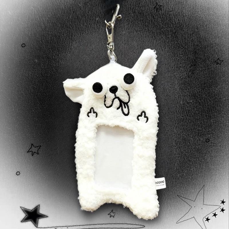 Plush Photocard Holder Cute Photocard Binder 3In Cards Albums For Cards Idol Kpop Cards Protective Case