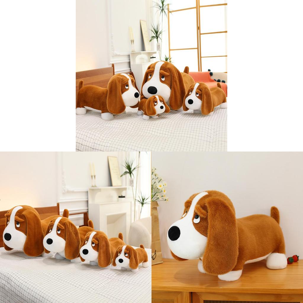 Plush Dachshund Dog Toy Soft Stuffed Animal Gift For Children