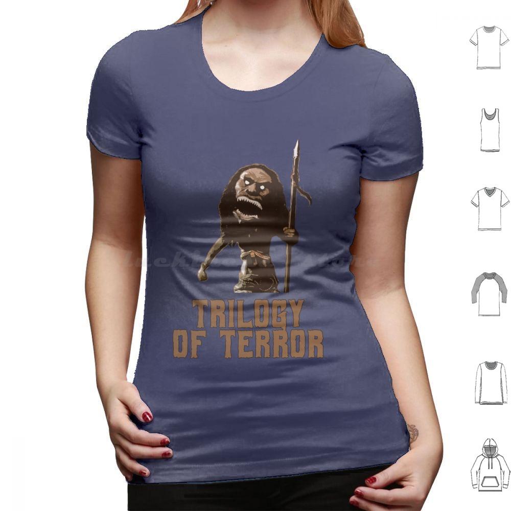 Trilogy Of Terror T Shirt Cotton Men Women DIY Print Trilogy Of Terror Zuni Zuni Horror Movies Horror Vintage Horror Movie