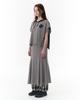 Pahisum Striped Mermaid Skirt_Charcoal