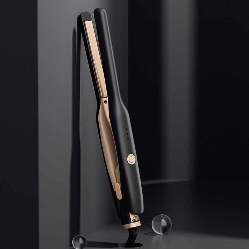 

Special Hair Straightener Fluffy Boys Small Hair Curler Standard Edition [Knight Black]