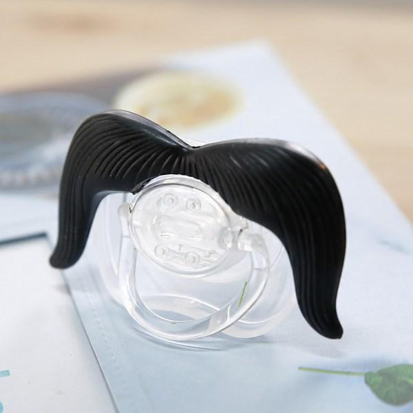 Yekko Mom 2 Types of Baby Squid Teethers + Mustache Pacifier, Pink, Blue (teethor), James (nipple), Korean Baby Products