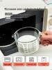 High-Temperature Resistant Glass Measuring Cup with Scale for Baking and Mixing