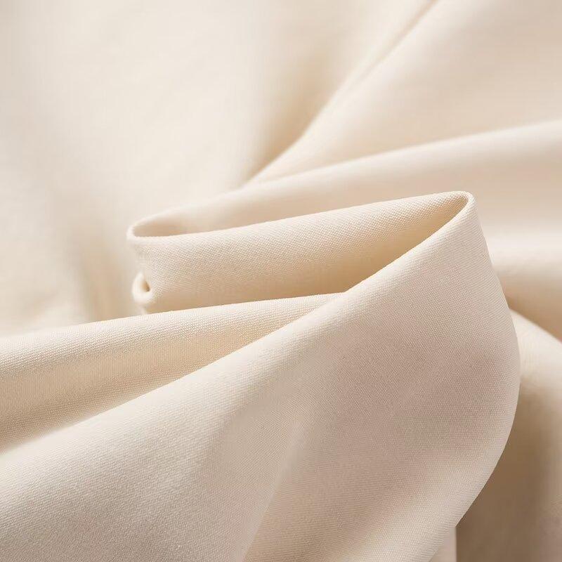 Fashion Contrasting Color Cotton Camisole Dress Spring and Summer Women Simple Loose Ventilate Large Hem Vacation Leisure Dress