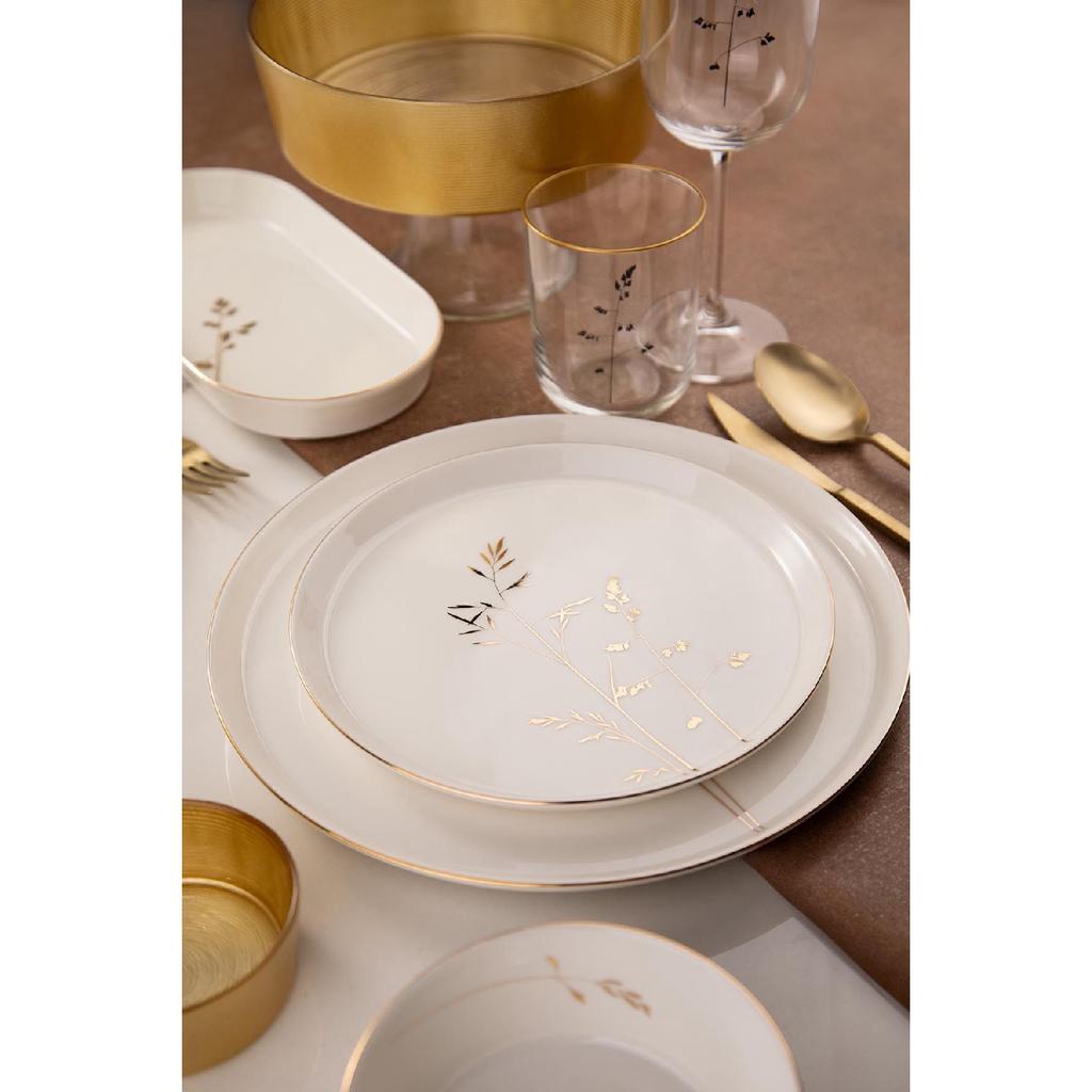 Bone V-form 27 Piece Dinner Set Angelica