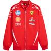 Ferrari Team HP Replica Driver Zip Logo Long Sleeve Motorcycle Jacket Men Jackets 713817-01