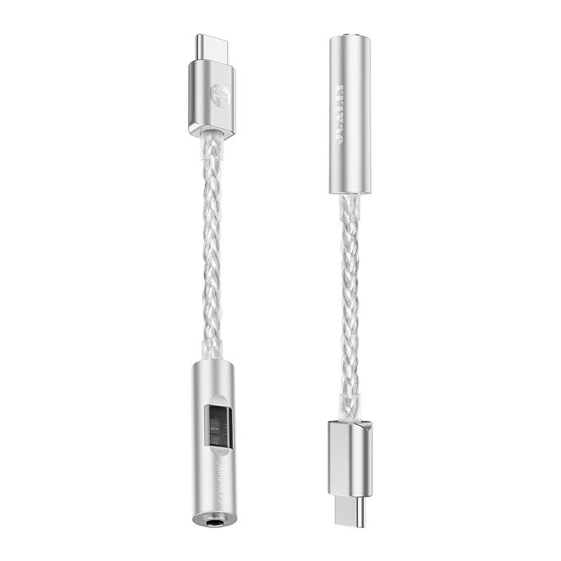 Upgraded JM6 Pro2 Earphone Power Amplifier CX31993 DAC with MAX97220 Op-Amp Chip PCM 32bits/384kHz Adapter For Phone,Laptop,Pad