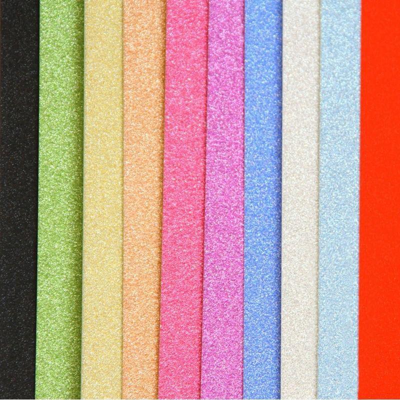 250g Gold Glitter Pearlescent A4 Paper for Handmade Cards – Special Christmas Craft Paper, Sturdy and Shaped