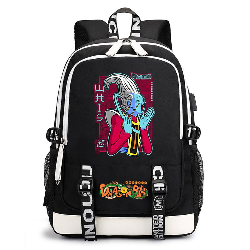 Anime Dragon Ball Backpack for School Casual Daypack for Kids Teenagers Students Boys Girls Everyday Use