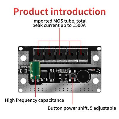 12V Punktschweißgerät DIY Kit 90-130A Tragbares Mini-Handschweißgerät mit automatischer Auslöseschweißung für 18650/26650/32650 Batterie