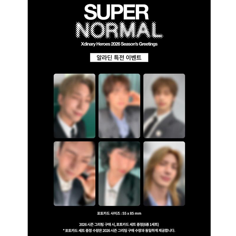 [Pre-order]  Xdinary Heroes-2026 SEASON'S GREETINGS [SUPER NORMAL] (Online Benefit)