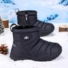 Winter Children's Fashionable Warm Cotton Shoes Outdoor Casual High Top Snow Boots Cotton Boots 26-37