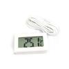 Digitales Thermometer mit Sonde 2M LCD-Anzeige Wetter Wassertemperatursensor Wasserdichtes Messgerät Hygrometer Messgerät Außenbereich