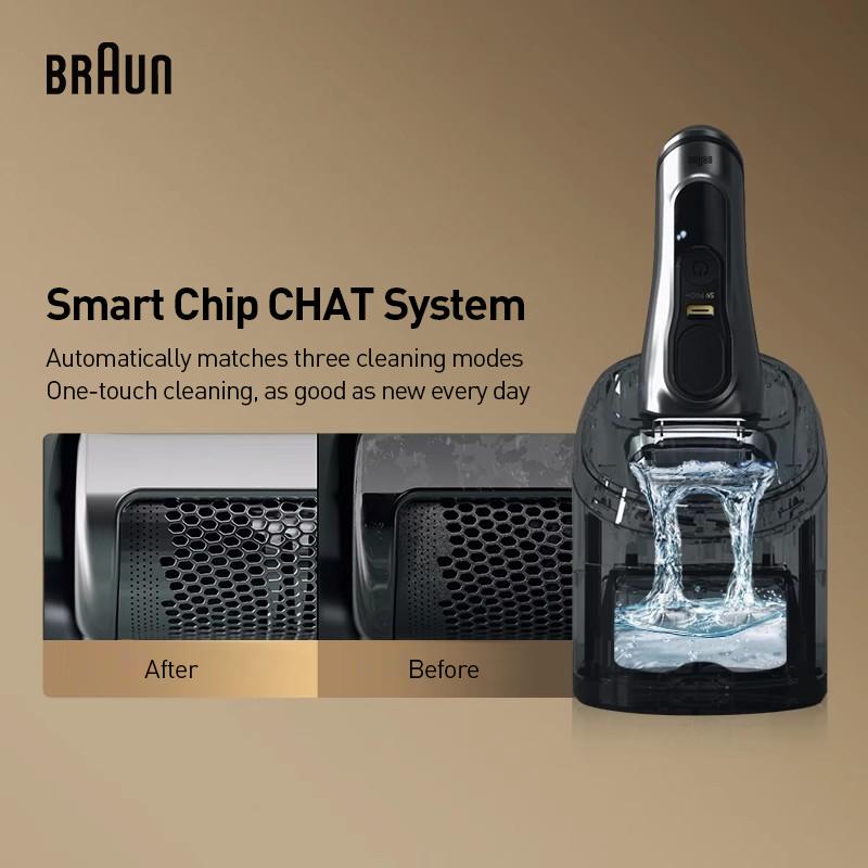 Braun Smart Care Center 5430I Chytré centrum péče o holicí strojek 6 v 1(bez žiletky)