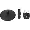 Spray Work Painting Stand Adjustable Height Turn Table Stand for Automotive with Elevated Design, Crafted from ABS Material