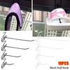 10Pcs Coat Bag Mesh Stall Hangers Wall Hook Mesh Panel Hooks New Supermarket Shelf Hook