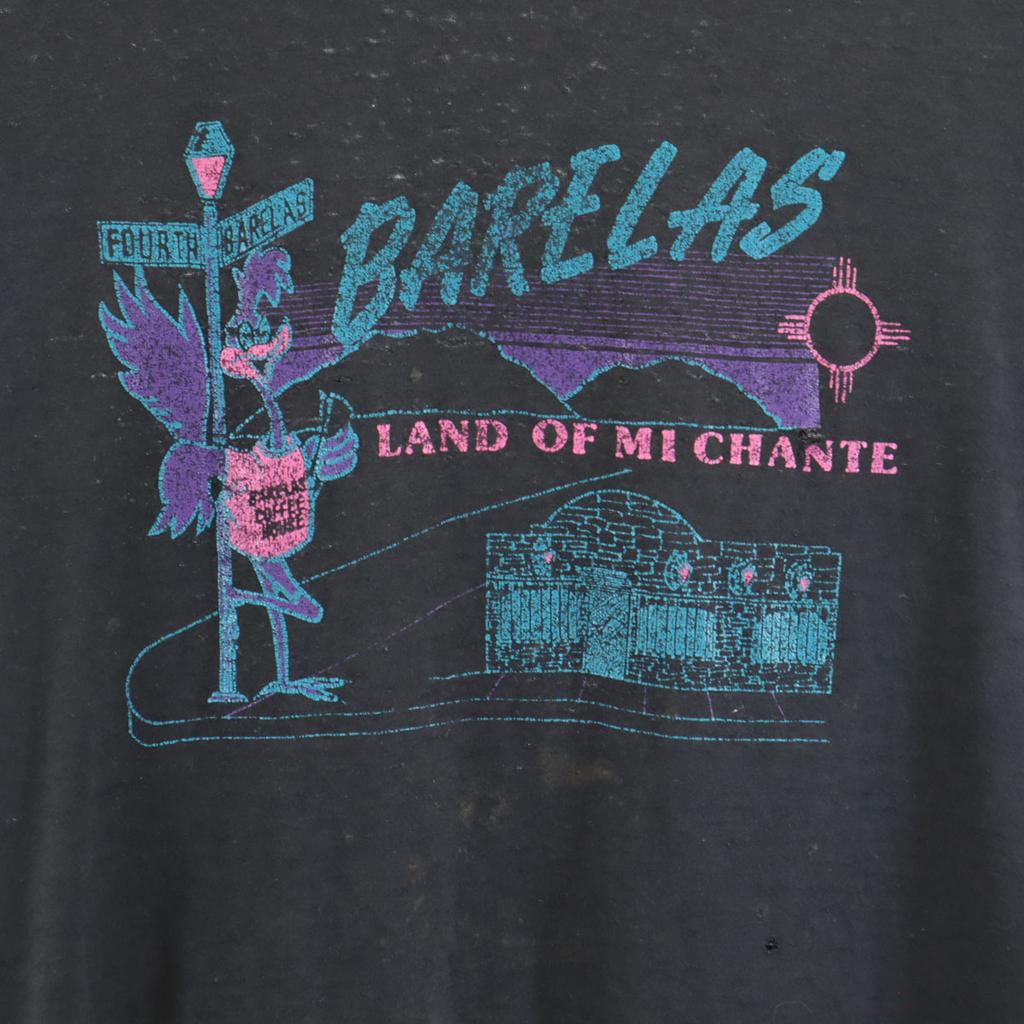 OLD 90s Short Sleeve T-shirt Black Single Stitch Men's Used