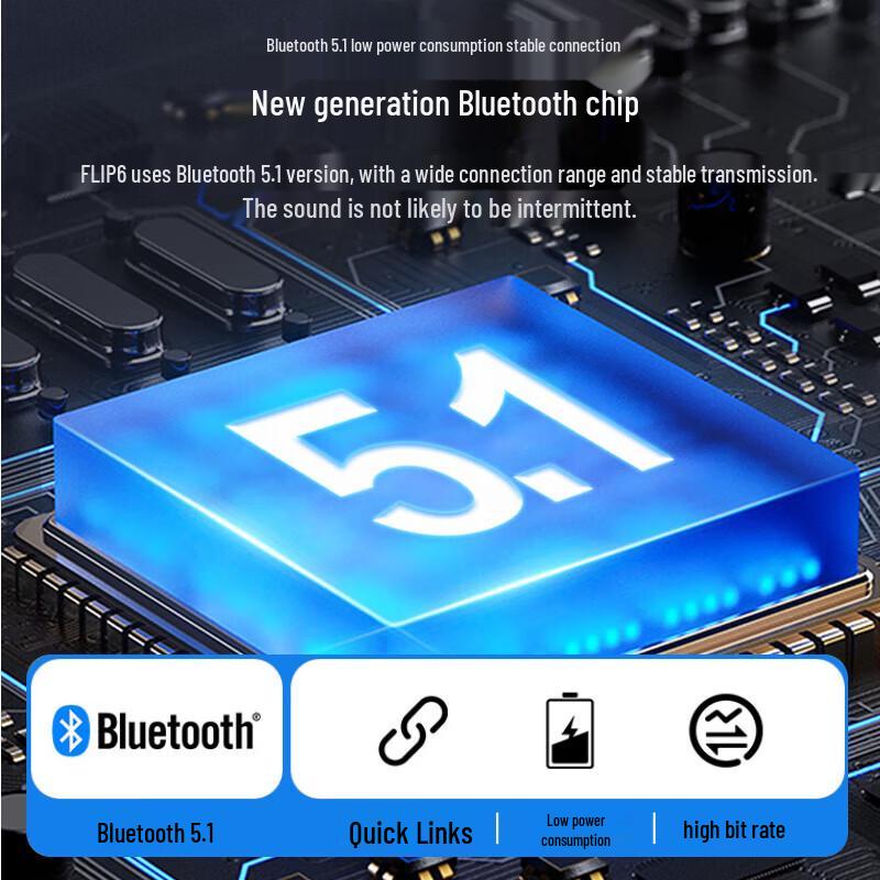 JBL FLIP 6 Portable Bluetooth Speaker