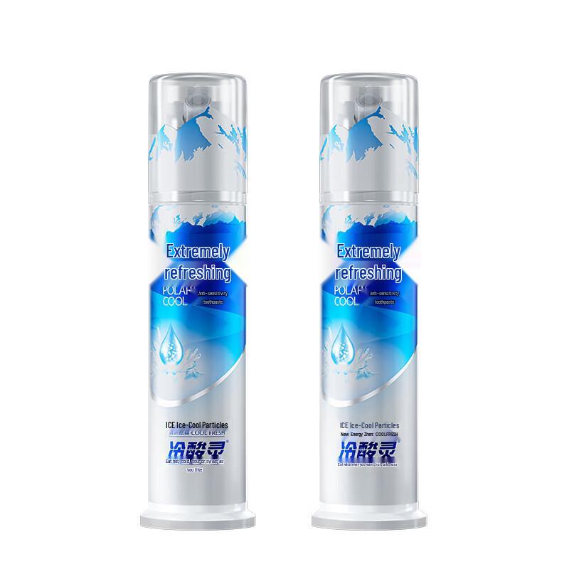

Langsuling Icy Fresh Anti-Sensitive Mint Toothpaste with Pump Dispenser