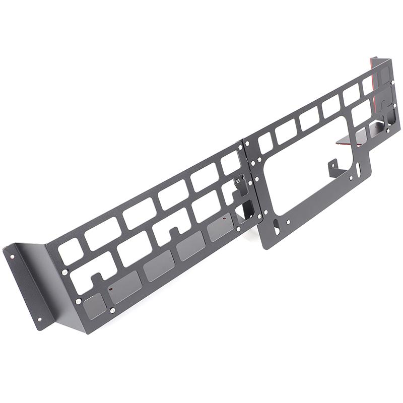 For Land Rover Defender 2004-2019 Car Tailgate Glass Window Storage Fence Bracket Storage Bracket Car Modification