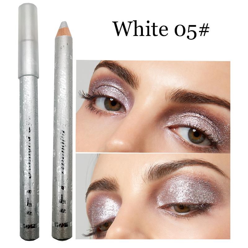Fashion Long Lasting Waterproof Glitter Pigment Colored Eyeliner Eye Shadow Eye Makeup Cosmetics