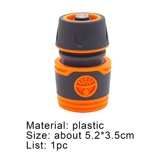Hose Connector Easy to Install Durable ABS Practical Hose Quick Connector for Garden