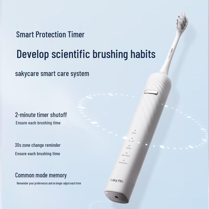Saky T3 Smart Sonic Electric Toothbrush CN plug (adapter included)
