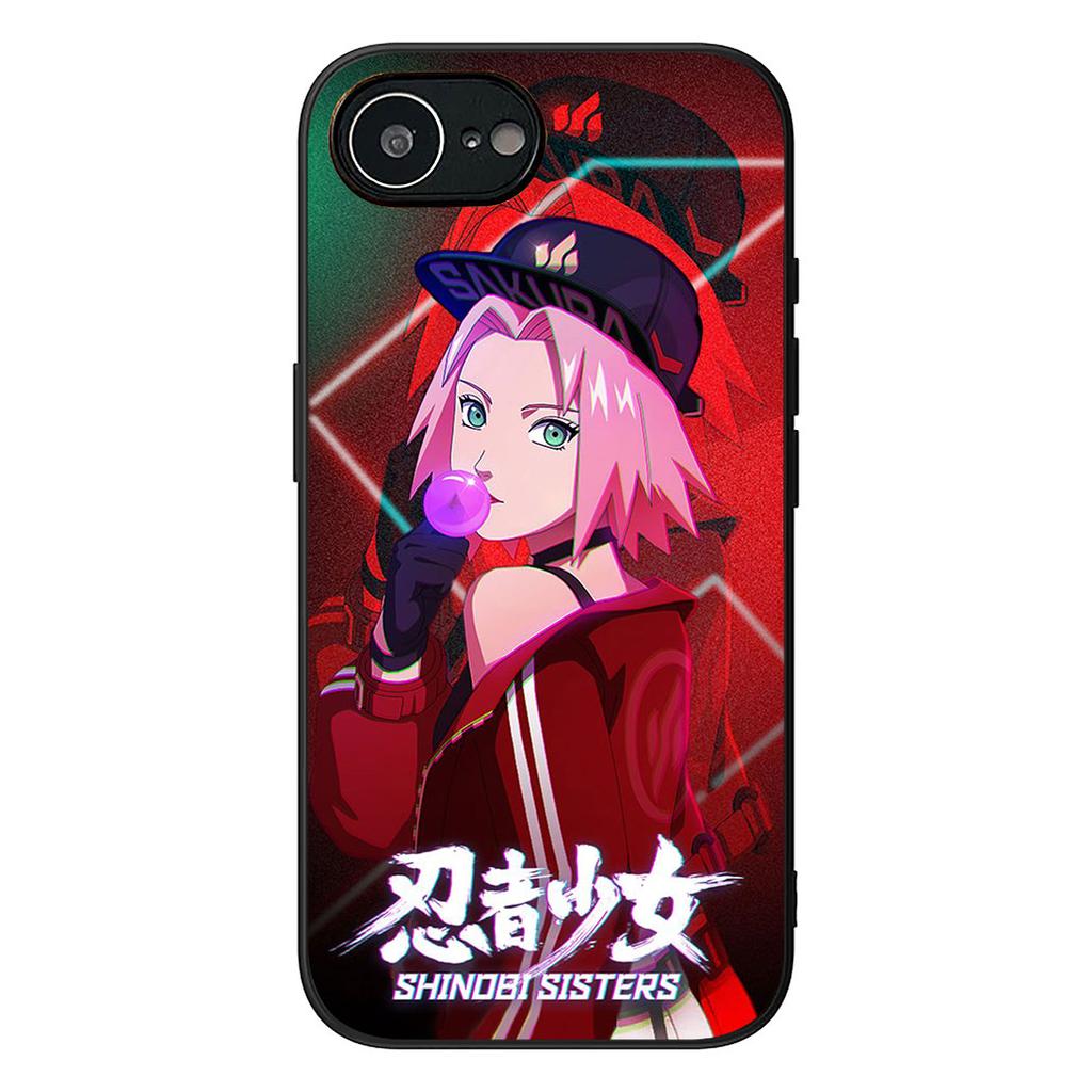 Haruno Sakura Narutos Sasuke Uchiha Phone Cover for Samsung Galaxy Note 20 9 10 S8 S10 Lite S9 Plus A54 A53 A21S S10E A17 Case