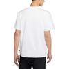 Nike SB T Shirts Men's White Crew Neck Moderate Straight Fit DB9976-100