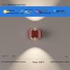 Modern Minimalist Wall Lamp: Smart Up/Down Light for Bedroom & Living Room Décor