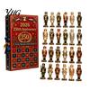 Birthday Gift for Students 2026 Nutcracker Advent Calendar, 24-Day Acrylic Ornament Set with Classic Interactive Game Friends Soldier
